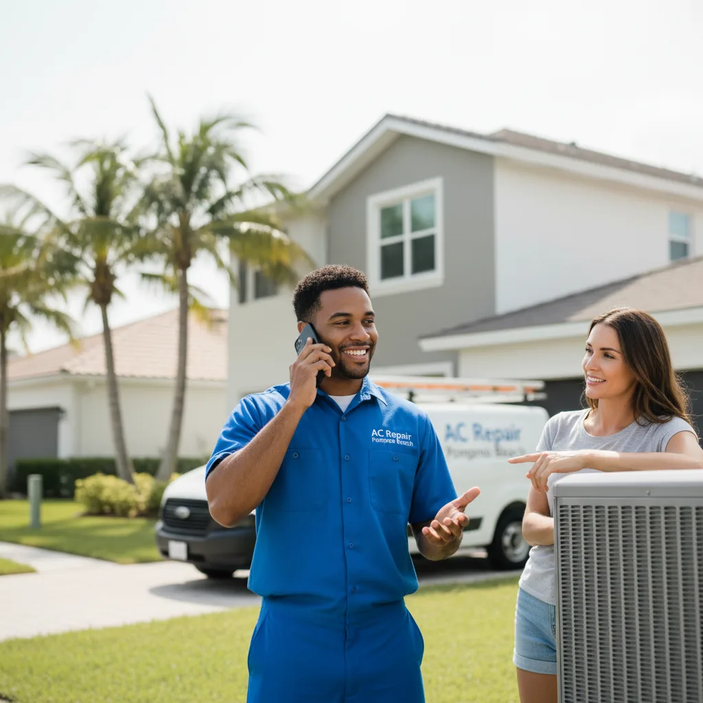 AC Repair Pompano Beach customer support in Blanchester